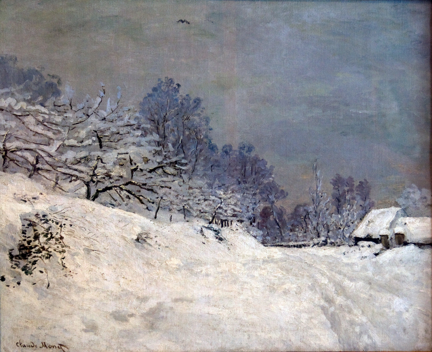 The Road in front of Saint-Simeon Farm in Winter 1867